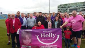 The Walking with Holly team walked, and walked, and walked...and walked!