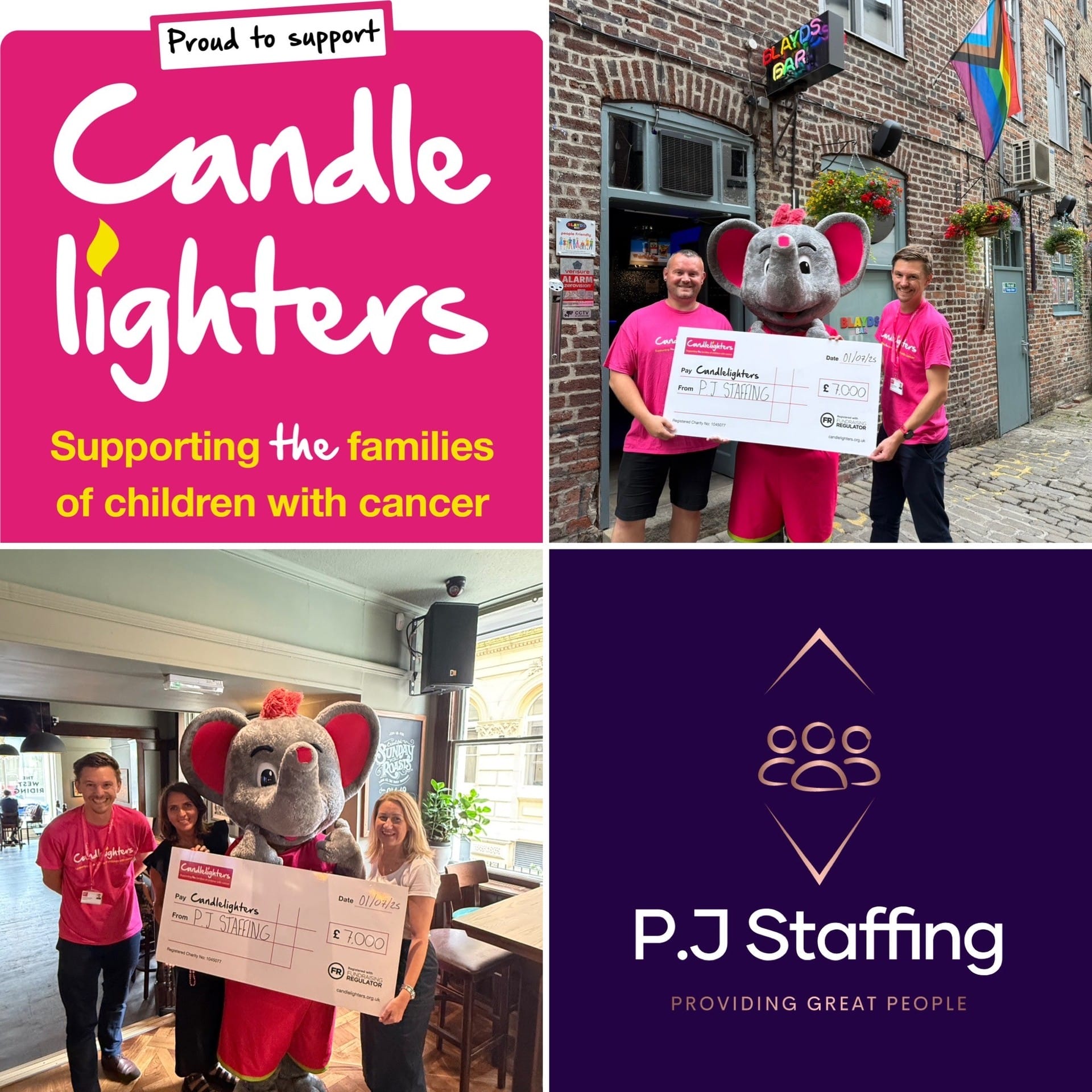 PJ Staffing cheque