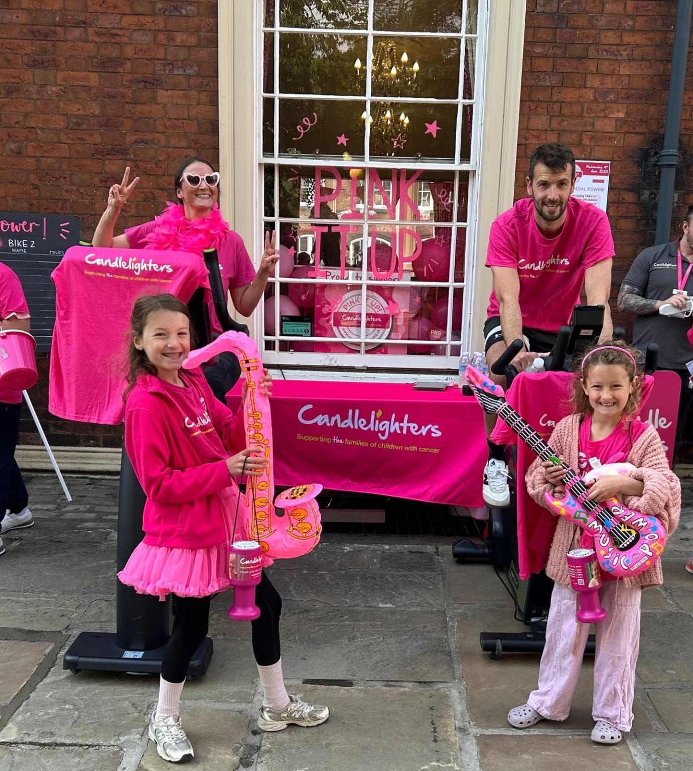 Pedal Power Pink It Up