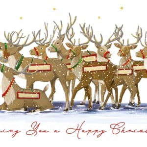 Santa's Helpers - Christmas cards