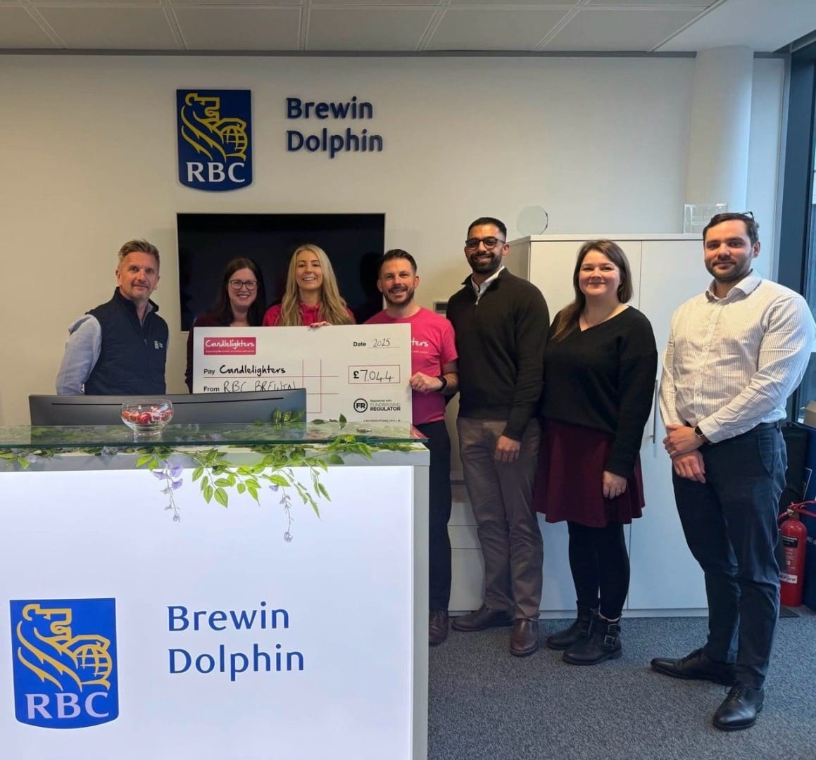 Company of the Month... RBC Brewin Dolphin - Candlelighters