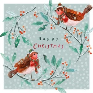 Dotty Robin - Christmas cards