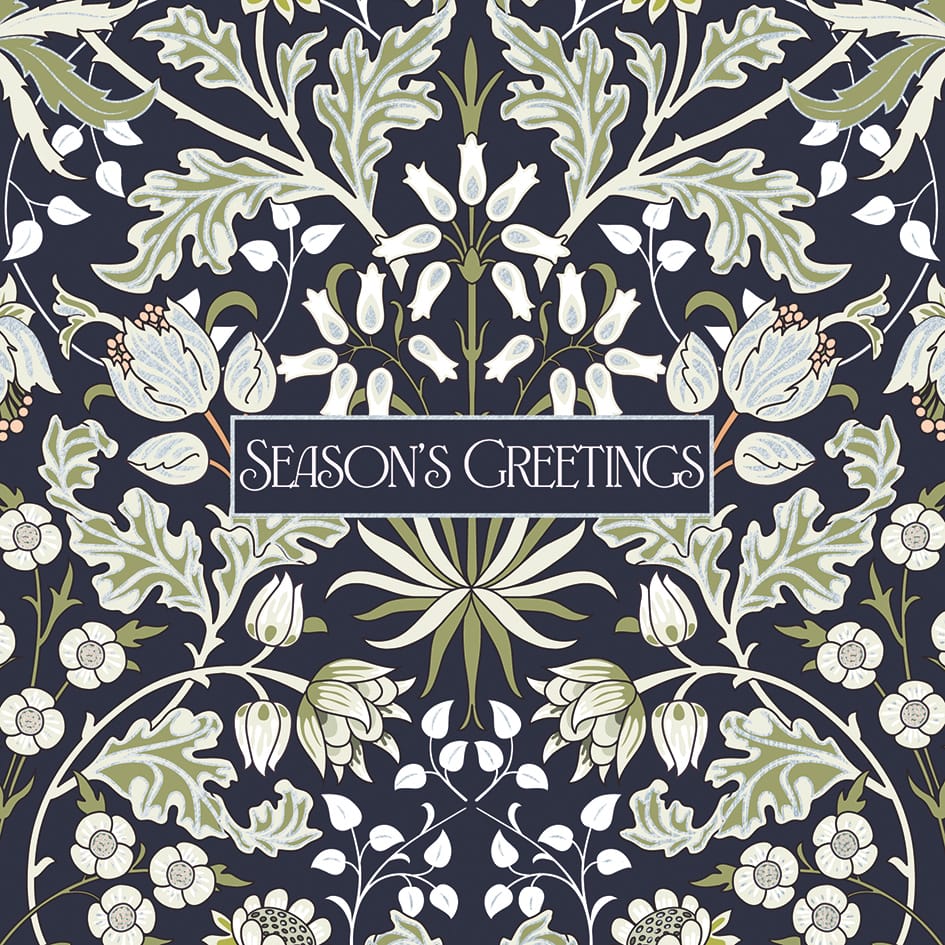 Morris Snowdrop - Christmas cards